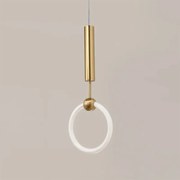 Висяща LED лампа LHJ059-1CP Brush Gold
