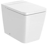 Тоалетна чиния Roca SQUARE - A347537000, долепена до стената, двойно оттичане, 36x56x40см