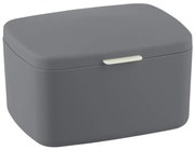 WENKO 23981100 - Кутия BARCELONA 19,5x16 см антрацит/лъскав хром