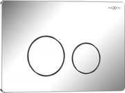 Mexen Tex 06 бутон за промиване неръждаема стомана, лъскав хром - 6106-03