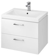 Cersanit S801-147-DSM - Стенен шкаф за баня с мивка LARA 60 см бял