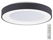 Azzardo AZ4995 - LED Димируем плафон SANTANA LED/80W/230V черен + д.у.