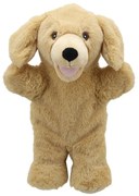 The Puppet Company - Кукла за куклен театър, Бежов лабрадор с цяло тяло, ЕКО серия