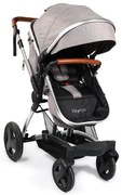 Комбинирана детска количка Veyron Moni - светло сив