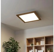 Eglo - LED RGBW панел SALOBRENA-C 21W 230V 2700-6500K кафяв + DO