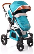 Комбинирана бебешка количка Luxor CANGAROO - тюркоаз