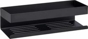 WENKO 25557100-Полица GENOVA 30x10,5 см черна