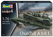 Модел за сглобяване, Revell, Танк Churchill A.V.R.E., 87 части