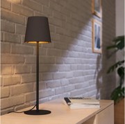 Eglo 901129 - Настолна лампа FIORANA 1xE14/40W/230V черна/кафява