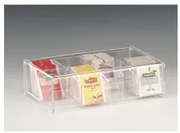 Alkan - Акрилна кутия за чай на пакетчета 17x27,5x8,5см (ZCP 339)