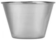 Horecano - Иноксова чаша за крем карамел конус 250мл 9xh6см (13123)