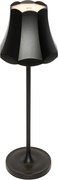 Ретро настолна лампа черна акумулаторна IP44 - Granny