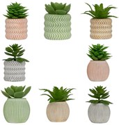 Изкуствено растение atmosphera Ubi Succulent, 7 cm, Различни видове
