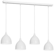 Пендел NOAK 4xE27/15W/230V сив