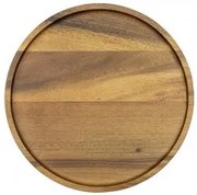 Horecano - Дървено плато кръгло ф32xh2см АКАЦИЯ ALAS-(SWRS-030118-B5)
