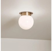 Kichler KL-ALBERS-F-G-CPZ-Таванно осветително тяло ALBERS 1xE27/40W/230V Ø20,3 cm златисто