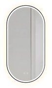 Огледало LED OVL 50x100cm Black