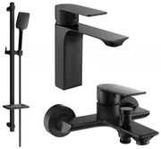 Mexen Alexa DQ62 комплект за вана, черен - 71203DQ62-70