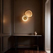 СТЕННА ЛАМПА LED LHJ071-W Brush Gold