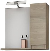 Висящо огледало Drop Senso 65-Natural-Right