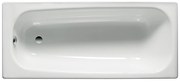 Правоъгълна стоманена вана, A235860000, Roca, бяла, 170х70х40см