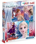 Clementoni - Пъзел Frozen 2 21609 - 2x60 части