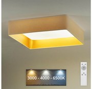 Brilagi - LED Димируема лампа VELVET SQUARE LED/24W/230V + д.у. кремав