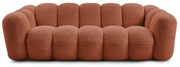 Диван от прежда с примки от букле в тухлен цвят 232 cm Hippolyte – Bobochic Paris