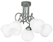 Плафон АЛЕКС, хром, 5xE27