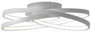 Brilliant - LED Плафониера LABYRINTH LED/40W/230V Ø 39,5 см сив