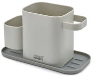 Сива пластмасова стойка за перилни препарати Duo – Joseph Joseph