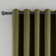 Затъмняващо/термо перде за врата в цвят каки 168x213 cm Wilson – Catherine Lansfield