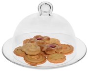 Стъклена чиния с капак комплект 21xh13,5см VIDIVI-BANQUET (67463M)