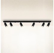 Brilagi - Спот осветително тяло SELE DIAMANT 6xGU10/30W/230V черно