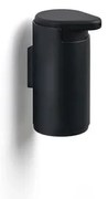 Черен метален дозатор за сапун, монтиран на стена, 200 ml Rim - Zone