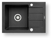 Pyramis 70165701 - Кухненска мивка NEXT 62x44 см гранит/черна