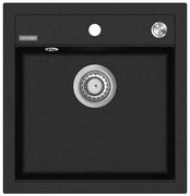 Concept DG00C50BC - Кухненска мивка CUBIS 49x51 см гранит/черна