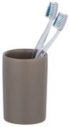 Кафява керамична чаша за четки за зъби Polaris - Wenko