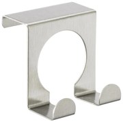 WENKO 8411100 - Кука 5x5 см, неръждаема стомана/сребриста