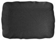Horecano - Порцеланово плато правоъгълно 24x17см WILLOW BLACK-(HC-56881)