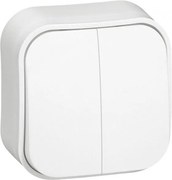 Legrand Сериен ключ IP21 открит монтаж цвят Бял Forix - 782402