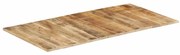286014 vidaXL Плот за маса, мангово дърво масив, 15-16 мм, 120x60 см