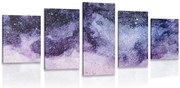 картини от 5 части – Абстракция на нощното небе