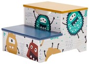 GINGER HOME Дървено столче 2в1 MONSTER