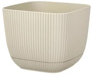 Horecano - Квадратна саксия №2 - 11x11xh9.5cm 670ml ЛАТЕ (G-382-L)