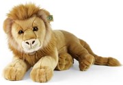 Rappa - Голям плюшен Лъв, 60 см., лежащ, серия Еко приятели