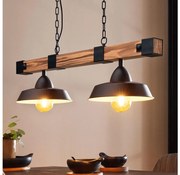 Eglo 44085 - Полилей на верига OLDBURY 2xE27/60W/230V