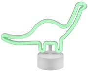 Бяла LED настолна лампа (височина 20 см) Bronto - Trio