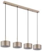 Globo 56964-4H - LED полилей на кабел RAYMOND LED/40W/230V 3000K месинг