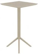 San Valente - Маса Бар Скай 60см сгъваема - бежова